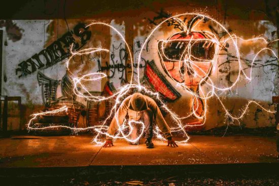 Spark wall art
