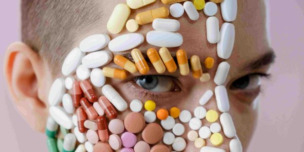 Pillen gezicht