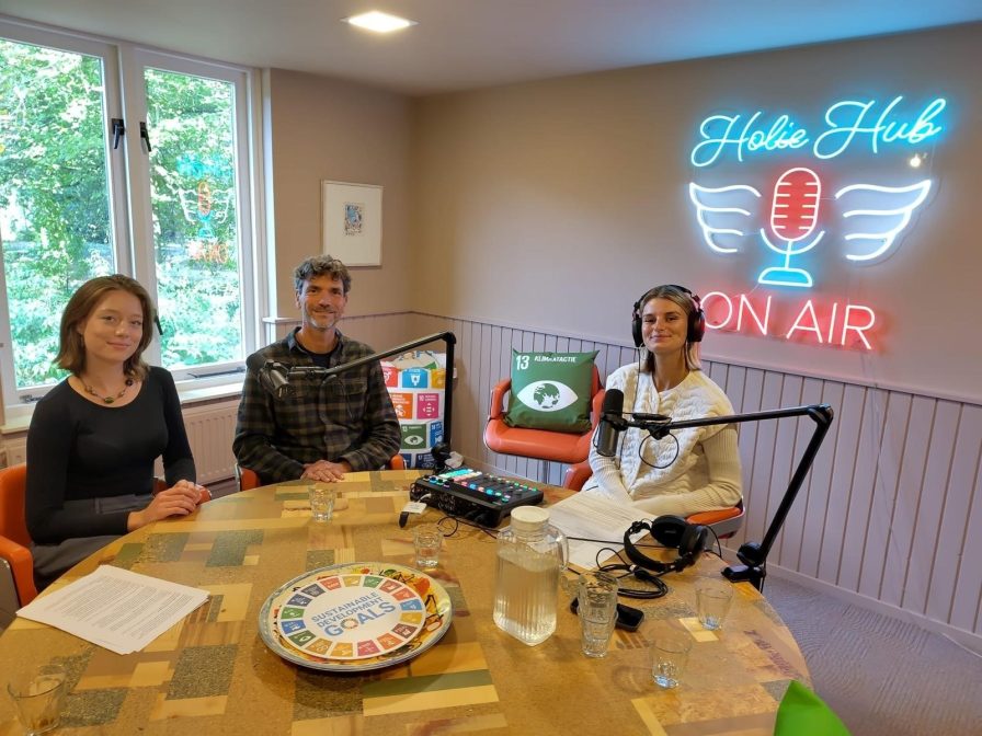 SDG NL in Podcast studio