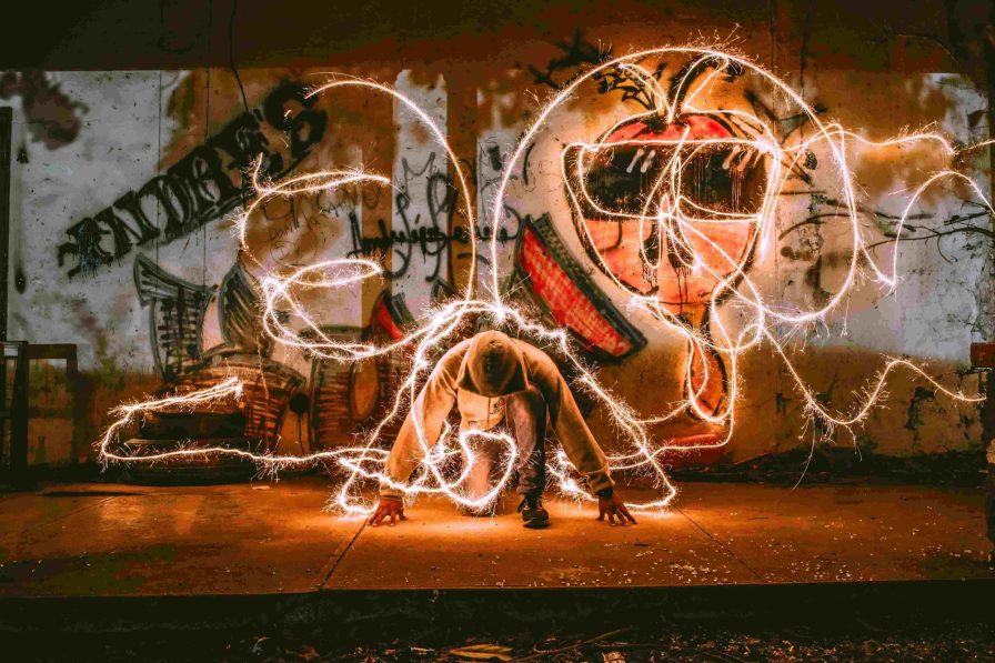 Spark wall art