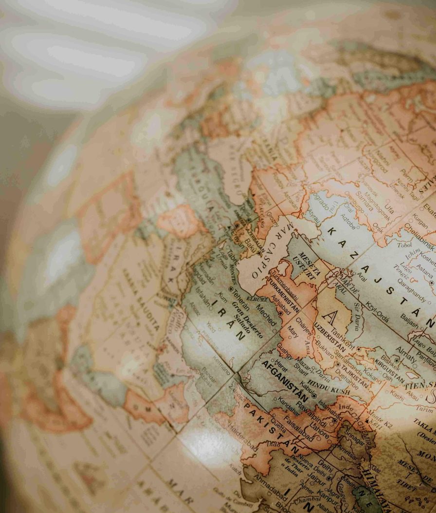 Wereldbol staand